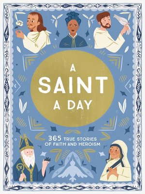 cover image of A Saint a Day